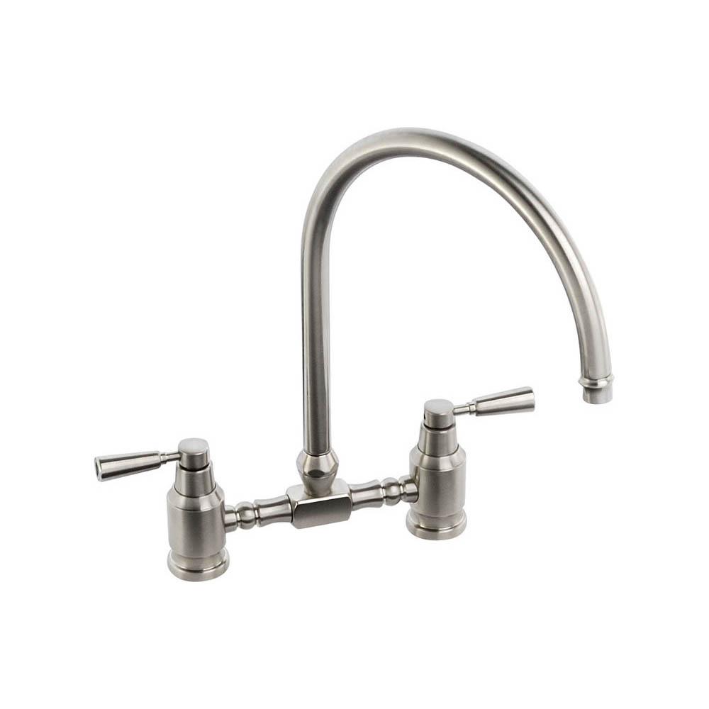 Abode Hargrave Swan Neck Bridge Mixer Tap