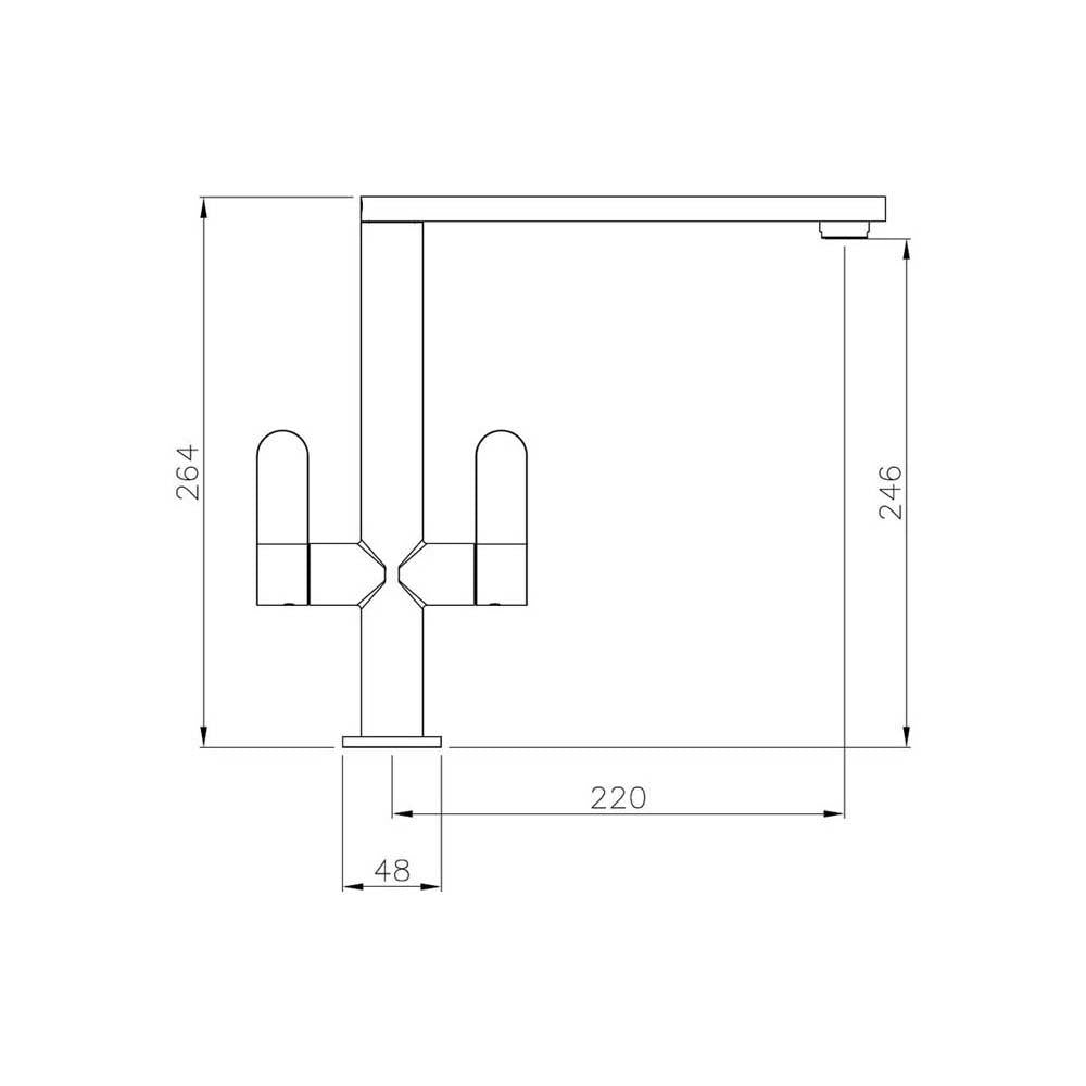 Abode Linear Monobloc Mixer Tap