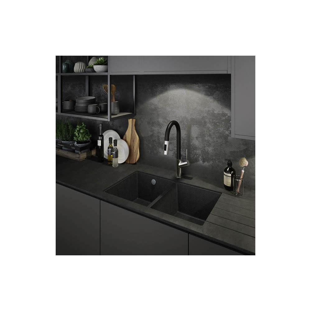 Abode Virtue Nero Mixer Tap with Pull Out