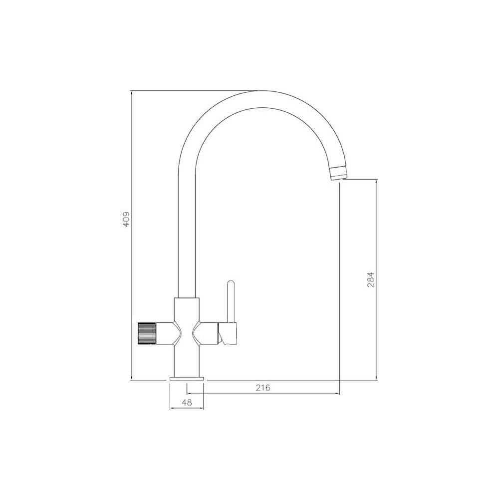 Abode Puria Aquifier Mixer Tap