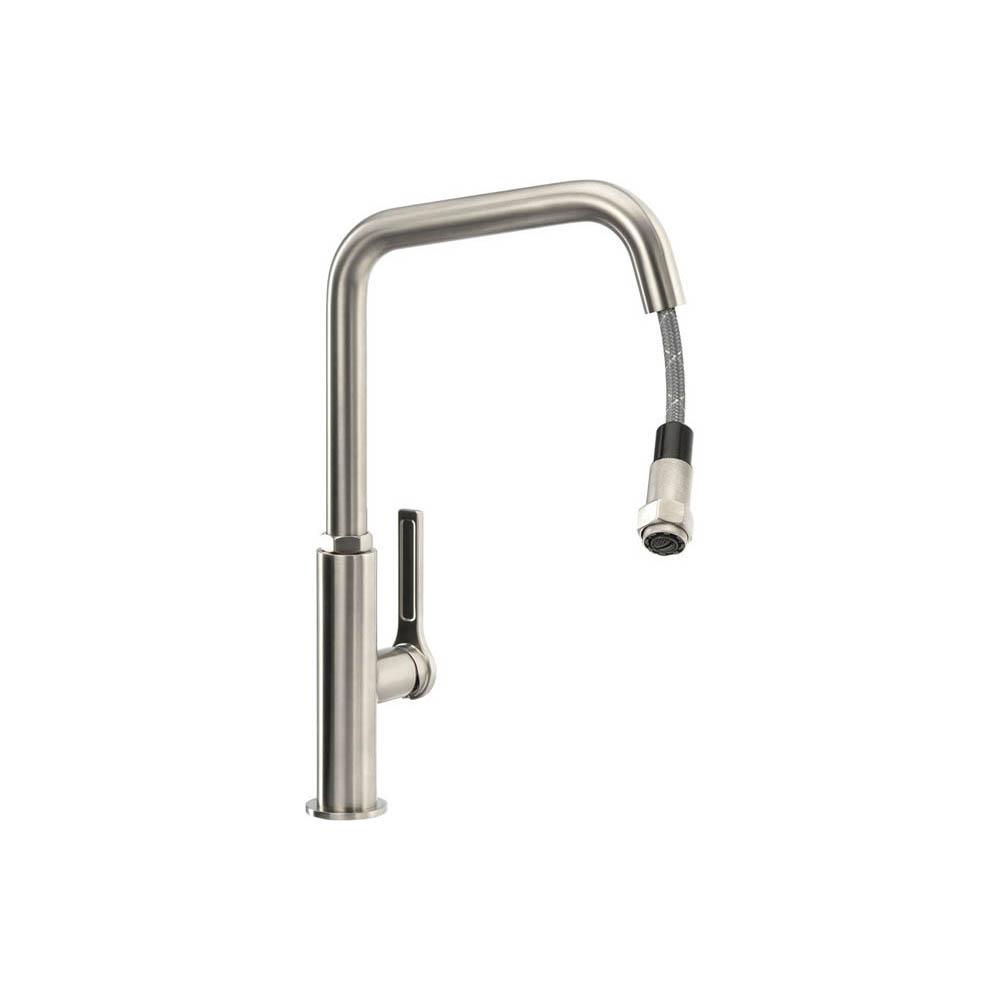 Abode Hex Single Lever Mixer Tap with Pull Out
