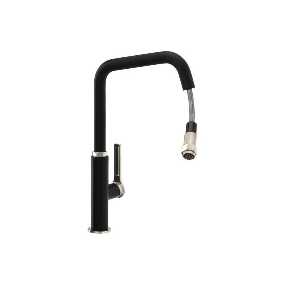 Abode Hex Single Lever Mixer Tap with Pull Out