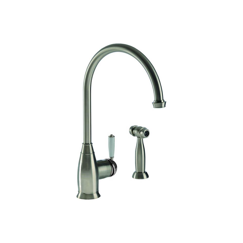 Abode Astbury Single Lever Mixer Tap with Handspray