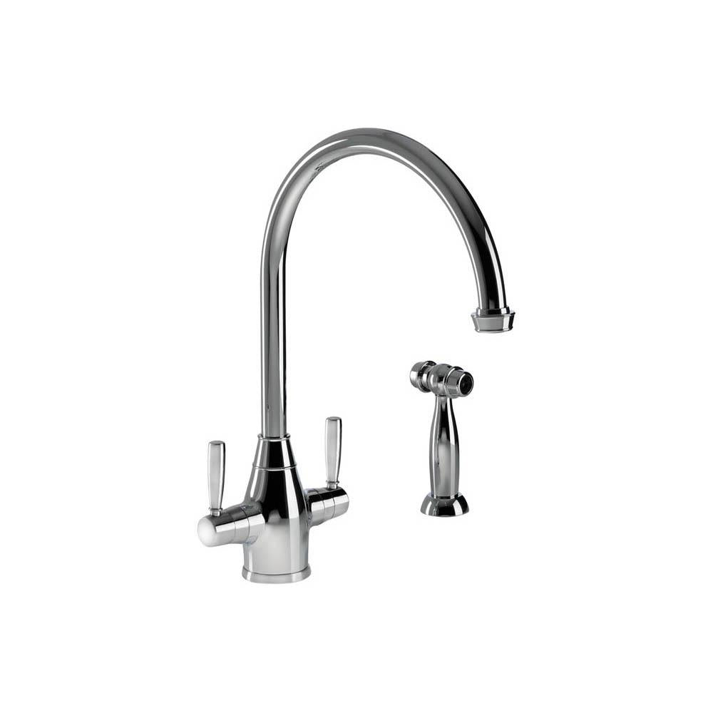 Abode Brompton Monobloc Mixer Tap with Handspray