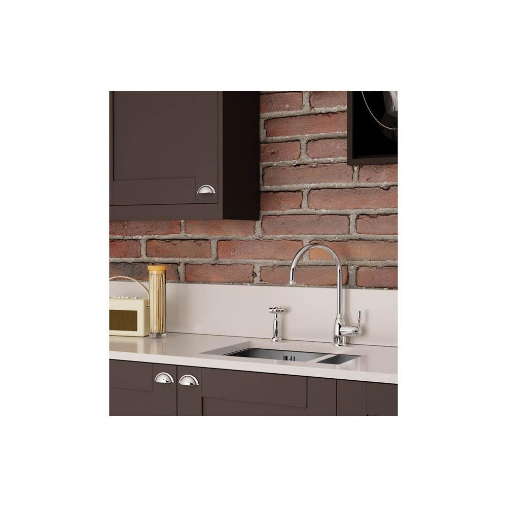 Abode Brompton Single Lever Mixer Tap with Handspray