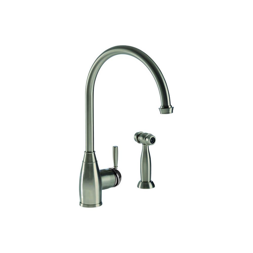 Abode Brompton Single Lever Mixer Tap with Handspray