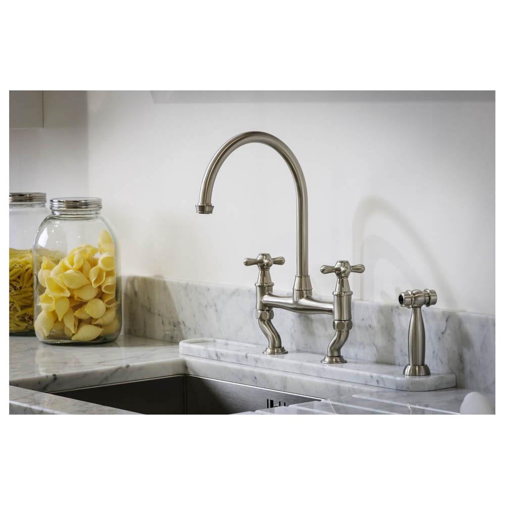 Abode Langley Bridge Mixer Tap with Handspray
