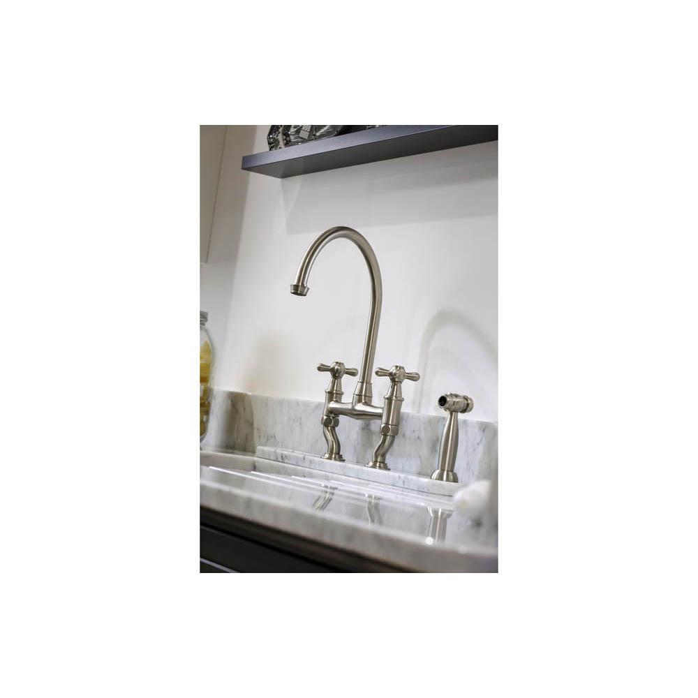 Abode Langley Bridge Mixer Tap with Handspray