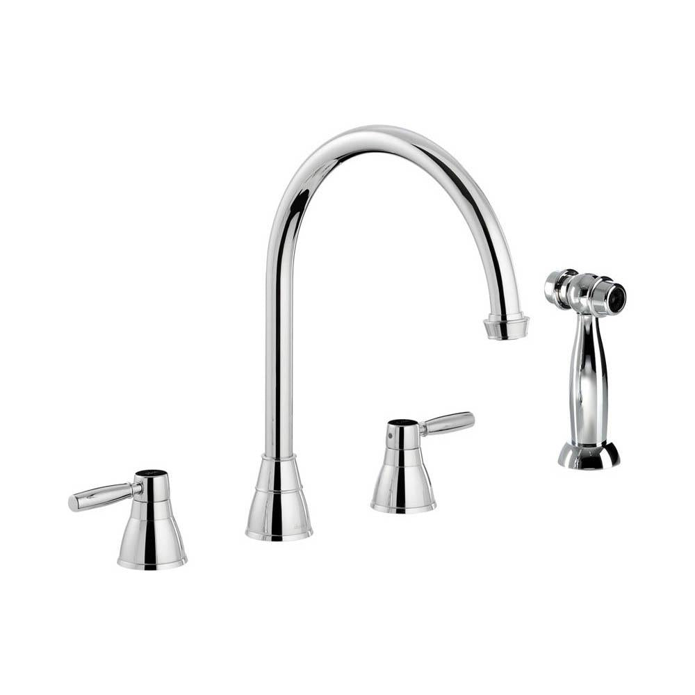 Abode Brompton 3 Part Mixer Tap with Handspray