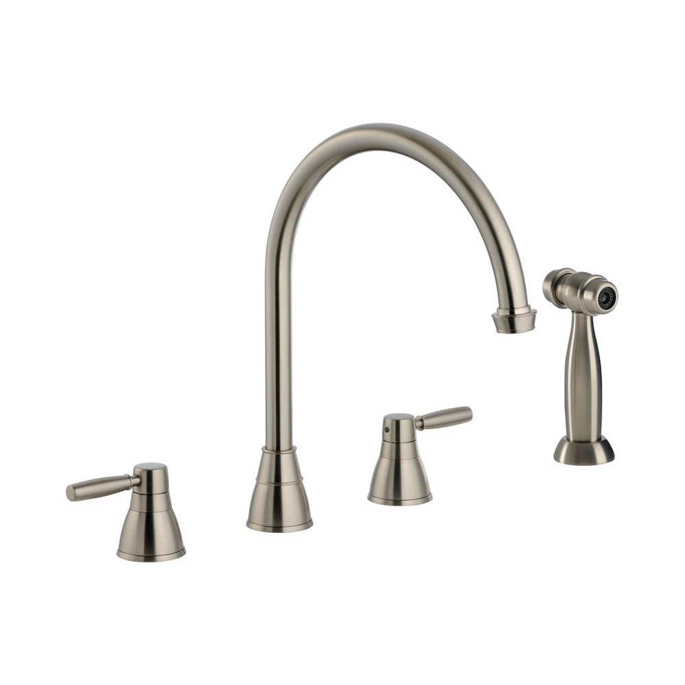 Abode Brompton 3 Part Mixer Tap with Handspray