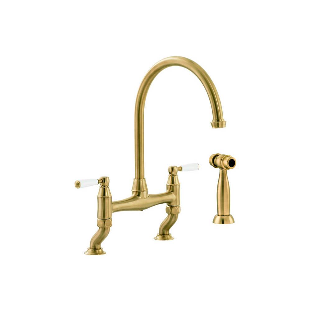 Abode Astbury Bridge Mixer Tap with Handspray