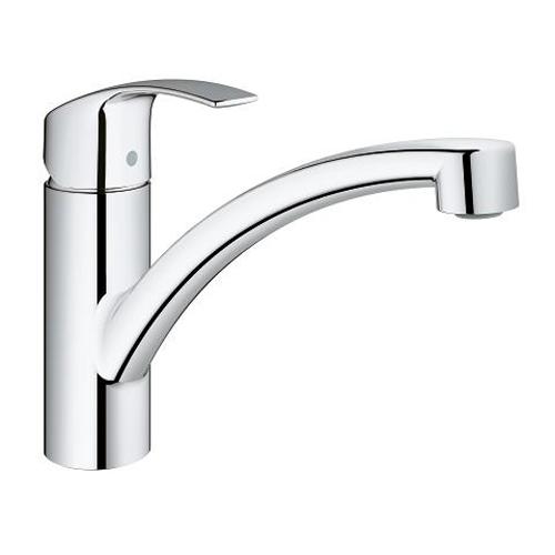 Grohe Eurosmart 1/2 Inch Single Lever Chrome Sink Mixer